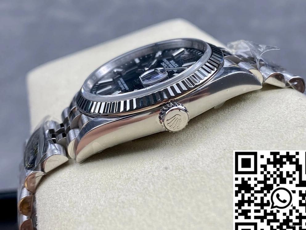Datejust M126234-0015 Clean Timeless 673 Rolex Black Dial 36MM Factory 0812